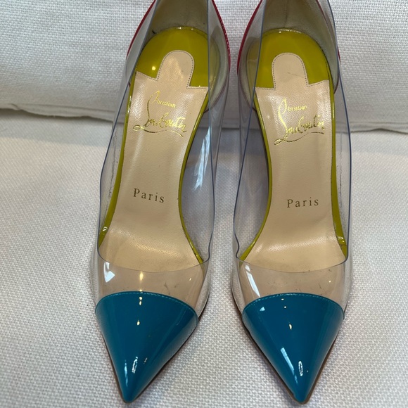 Christian Louboutin | multicolor | Plastic Heels - Picture 5 of 9